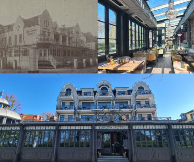 Europa Hotel - Damals und heute