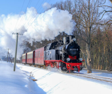 Mit dem Molli durch den Winter